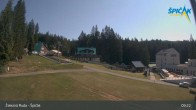 Archiv Foto Webcam Zelezna Ruda - Talstation Spicak 08:00