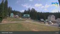 Archiv Foto Webcam Zelezna Ruda - Talstation Spicak 10:00