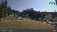 Archiv Foto Webcam Zelezna Ruda - Talstation Spicak 08:00