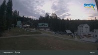 Archiv Foto Webcam Zelezna Ruda - Talstation Spicak 04:00