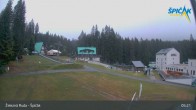 Archiv Foto Webcam Zelezna Ruda - Talstation Spicak 04:00