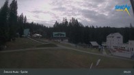 Archiv Foto Webcam Zelezna Ruda - Talstation Spicak 04:00