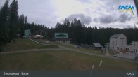 Archiv Foto Webcam Zelezna Ruda - Talstation Spicak 08:00