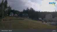 Archived image Webcam Zelezna Ruda - Base station Spicak 07:00