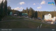 Archiv Foto Webcam Zelezna Ruda - Talstation Spicak 18:00