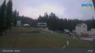 Archiv Foto Webcam Zelezna Ruda - Talstation Spicak 20:00
