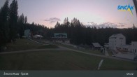 Archiv Foto Webcam Zelezna Ruda - Talstation Spicak 04:00