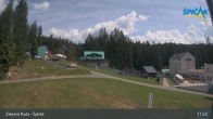 Archiv Foto Webcam Zelezna Ruda - Talstation Spicak 10:00