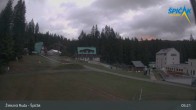 Archiv Foto Webcam Zelezna Ruda - Talstation Spicak 04:00