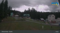 Archiv Foto Webcam Zelezna Ruda - Talstation Spicak 12:00