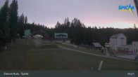 Archiv Foto Webcam Zelezna Ruda - Talstation Spicak 04:00