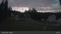 Archiv Foto Webcam Zelezna Ruda - Talstation Spicak 04:00