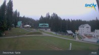 Archiv Foto Webcam Zelezna Ruda - Talstation Spicak 04:00