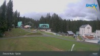Archiv Foto Webcam Zelezna Ruda - Talstation Spicak 14:00