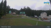 Archiv Foto Webcam Zelezna Ruda - Talstation Spicak 18:00
