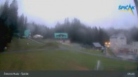 Archiv Foto Webcam Zelezna Ruda - Talstation Spicak 04:00