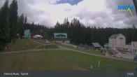Archiv Foto Webcam Zelezna Ruda - Talstation Spicak 12:00