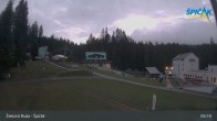 Archiv Foto Webcam Zelezna Ruda - Talstation Spicak 04:00