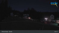 Archiv Foto Webcam Zelezna Ruda - Talstation Spicak 02:00