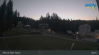 Archiv Foto Webcam Zelezna Ruda - Talstation Spicak 04:00
