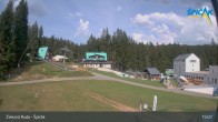 Archiv Foto Webcam Zelezna Ruda - Talstation Spicak 14:00