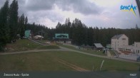 Archiv Foto Webcam Zelezna Ruda - Talstation Spicak 18:00
