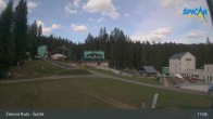 Archiv Foto Webcam Zelezna Ruda - Talstation Spicak 16:00