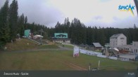 Archived image Webcam Zelezna Ruda - Base station Spicak 10:00