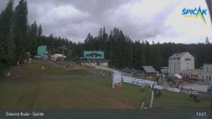 Archived image Webcam Zelezna Ruda - Base station Spicak 12:00