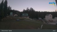 Archived image Webcam Zelezna Ruda - Base station Spicak 18:00