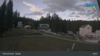 Archiv Foto Webcam Zelezna Ruda - Talstation Spicak 13:00