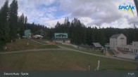 Archived image Webcam Zelezna Ruda - Base station Spicak 10:00