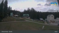 Archived image Webcam Zelezna Ruda - Base station Spicak 18:00