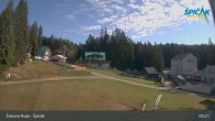 Archiv Foto Webcam Zelezna Ruda - Talstation Spicak 08:00