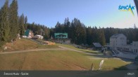 Archiv Foto Webcam Zelezna Ruda - Talstation Spicak 08:00