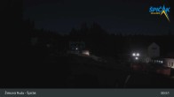 Archiv Foto Webcam Zelezna Ruda - Talstation Spicak 23:00