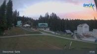 Archiv Foto Webcam Zelezna Ruda - Talstation Spicak 06:00
