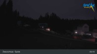 Archiv Foto Webcam Zelezna Ruda - Talstation Spicak 04:00