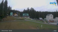 Archived image Webcam Zelezna Ruda - Base station Spicak 14:00