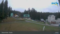 Archiv Foto Webcam Zelezna Ruda - Talstation Spicak 06:00