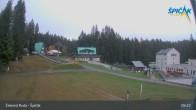 Archiv Foto Webcam Zelezna Ruda - Talstation Spicak 08:00