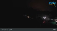 Archived image Webcam Zelezna Ruda - Base station Spicak 04:00