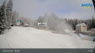 Archiv Foto Webcam Zelezna Ruda - Talstation Spicak 10:00