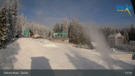 Archiv Foto Webcam Zelezna Ruda - Talstation Spicak 12:00