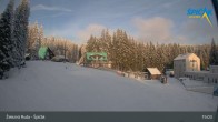 Archiv Foto Webcam Zelezna Ruda - Talstation Spicak 14:00