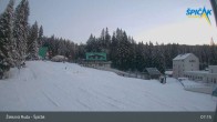 Archiv Foto Webcam Zelezna Ruda - Talstation Spicak 06:00