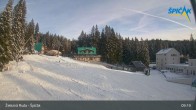 Archiv Foto Webcam Zelezna Ruda - Talstation Spicak 08:00