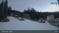 Archiv Foto Webcam Zelezna Ruda - Talstation Spicak 06:00