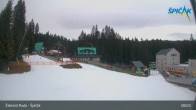 Archiv Foto Webcam Zelezna Ruda - Talstation Spicak 07:00