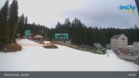 Archiv Foto Webcam Zelezna Ruda - Talstation Spicak 08:00